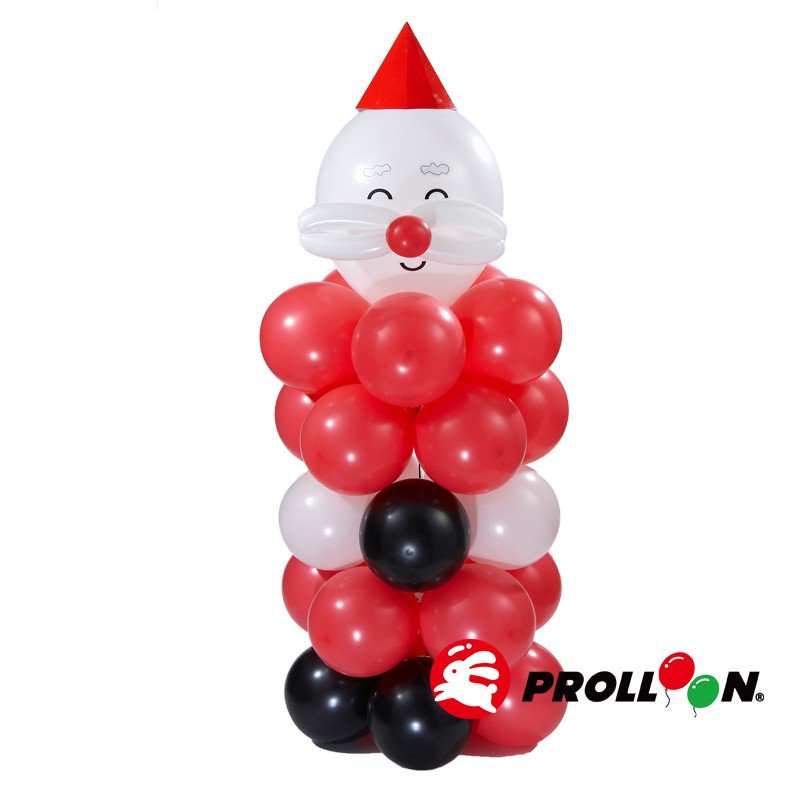 【大倫氣球】聖誕老公公 氣球DIY組Santa Claus balloon DIY  氣球佈置 聖誕節佈置 聖誕老人