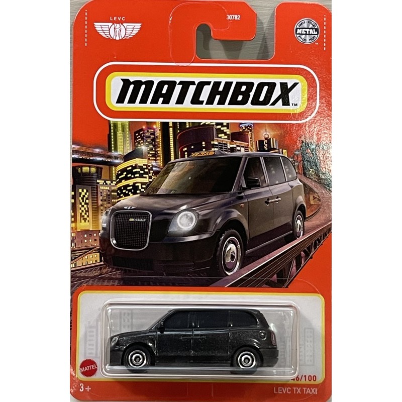 美泰matchbox火柴盒 英國 英倫計程車 LEVC TX TAXI