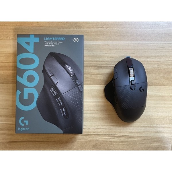 羅技 Logitech G604 無線電競滑鼠 盒裝完整九成新