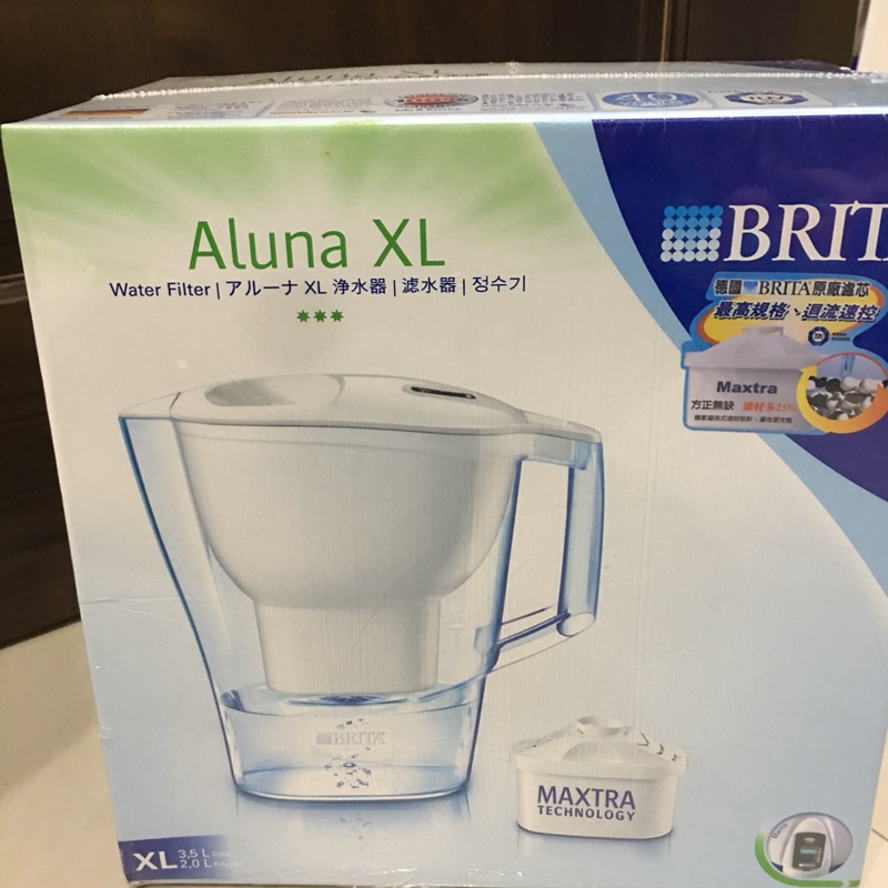 BRITA Aluna XL 3.5L 德國 濾水壺 (附MAXTRA濾心1入)