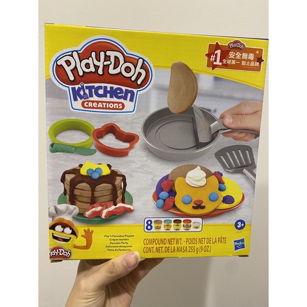 Play-Doh培樂多黏土 廚房系列 翻烤鬆餅 Filp'n Pancakes 玩具