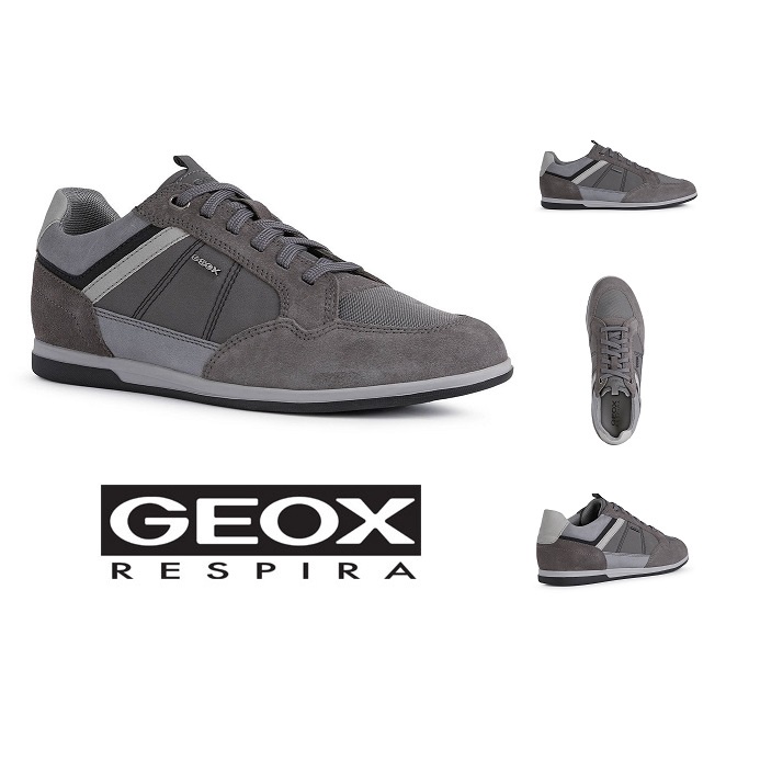 歐洲代購Geox Renan Trainers 舒適透氣休閒鞋上班族經典會呼吸的鞋| 蝦皮購物