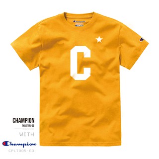 [ 免運費 ] LETTERS 文字 tee with Champion / STAR C LOGO