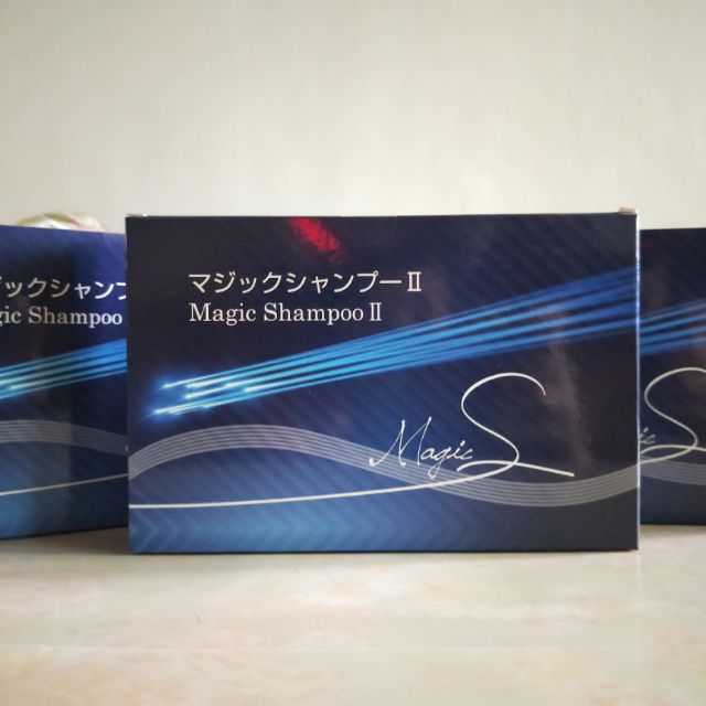 日本magic shampoo 第二代魔術洗髮精 草本漢方何守烏 洗髮染髮護髮三效 自然黑