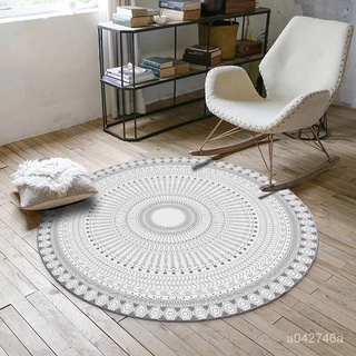 地毯 北歐摩洛哥民宿椅子圓ins地墊 客廳圓型地毯 圓形臥室梳妝臺茶幾毯