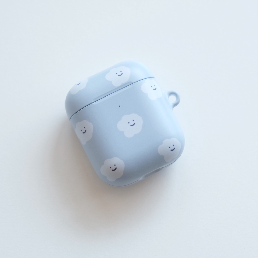 【方坊】AirPods 1/2/3/4 蘋果硬耳機保護殼 飄浮喜寶 韓國製