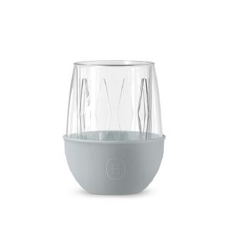 HYDY雙層玻璃蛋型杯/ 積雲/ 鑽石菱格紋/ 240ml 誠品eslite