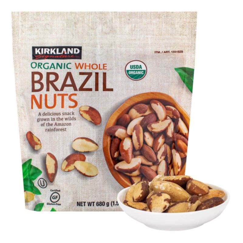 巴西堅果680g 本店滿520私訊享超商免運 淡水可自取 Kirkland科克蘭有機巴西豆Brazil nuts