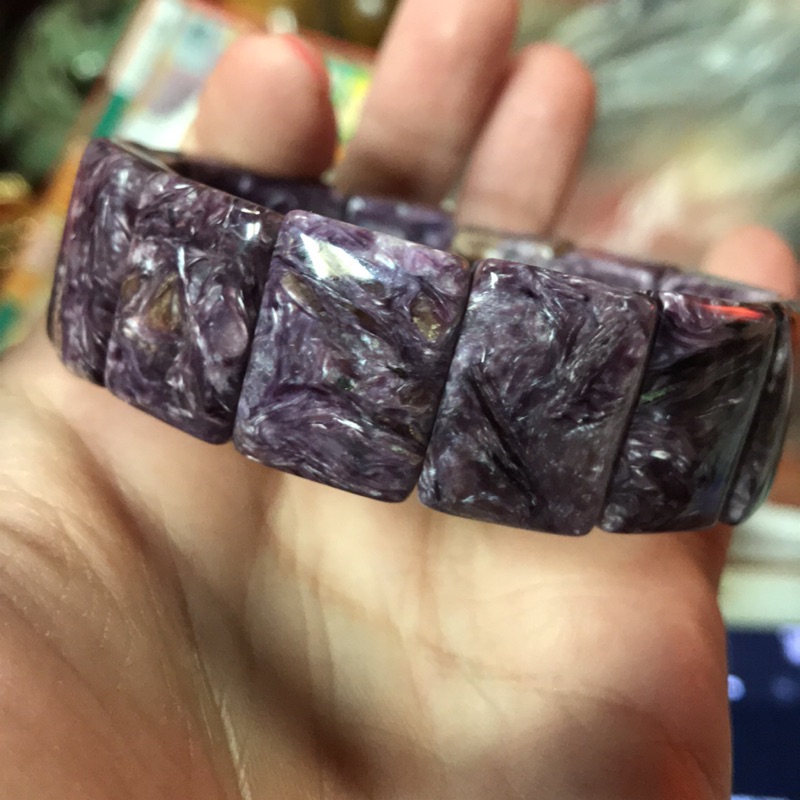 晶吉利—紫龍晶手排-達