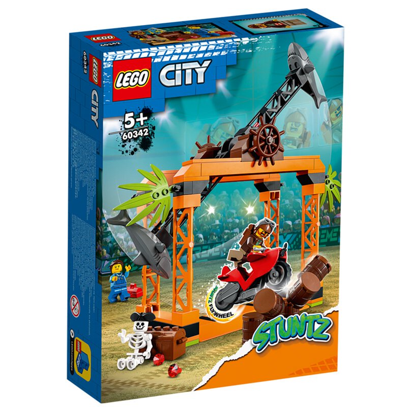 【周周GO】LEGO 60342 鯊魚攻擊特技挑戰組 CITY 樂高