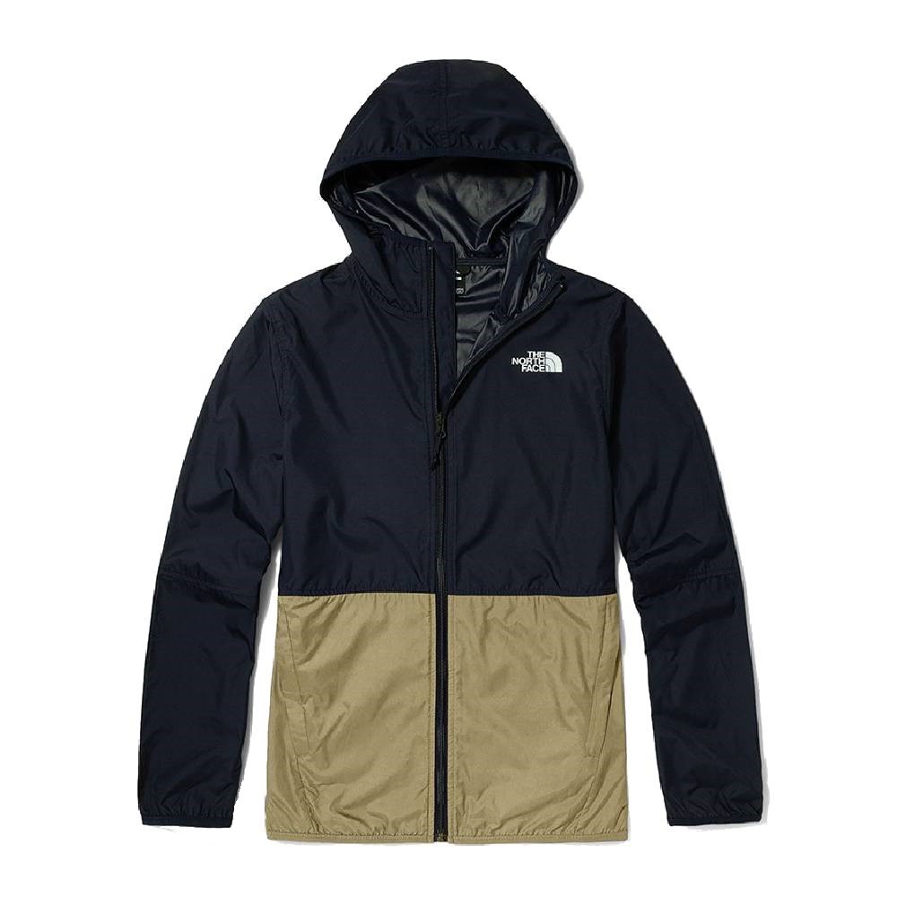 The North Face M MFO LF WIND 男 風衣外套 黑卡其 NF0A4NEF10N【GO WILD】