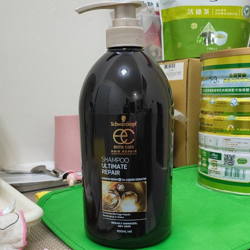 好市多Costco購入 施華蔻奢極黑金修護洗髮乳900毫升X1入