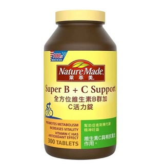 【COSTCO好市多代購】Nature Made 萊萃美 全方位維生素 B群 加C 活力配方 300粒/460粒