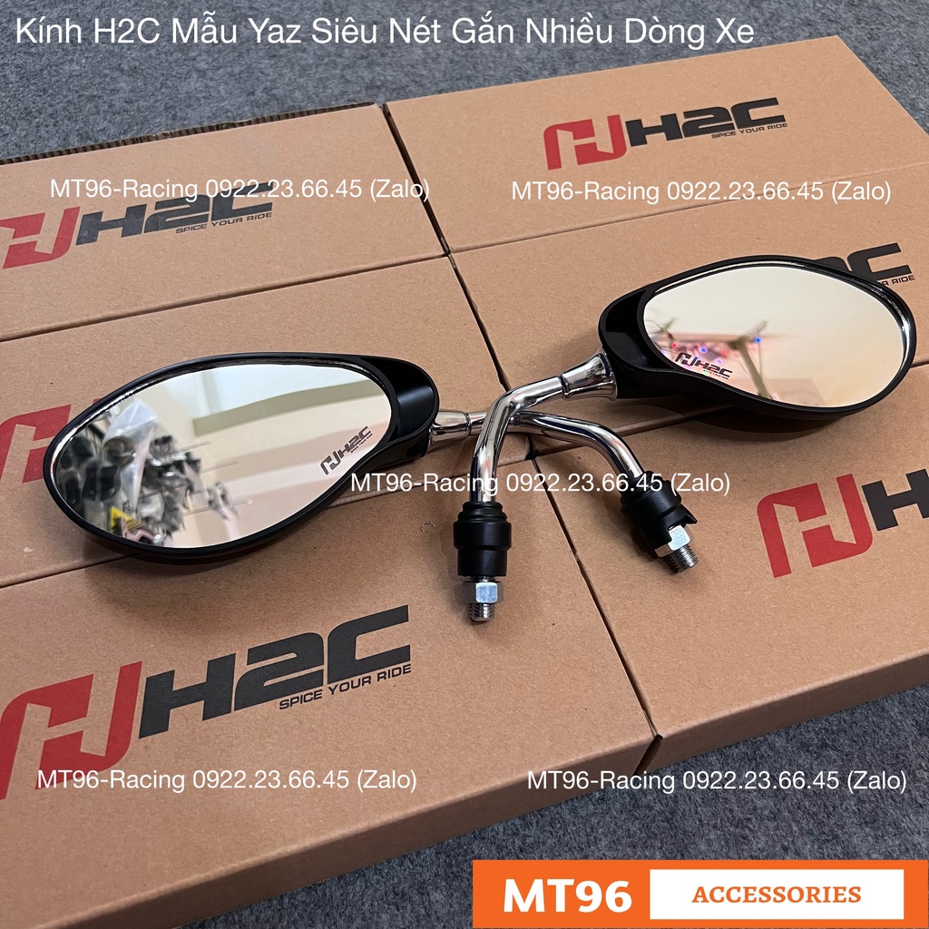 玻璃(鏡子)h2c 後視鏡 Yaz 不銹鋼腳模型安裝許多型號