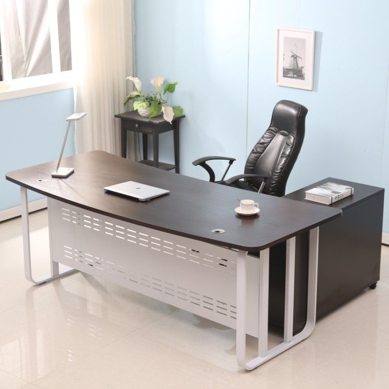 辦公桌 辦公電腦桌 老板桌 經理桌 大班台經理 主管桌 單人簡約 辦公桌子