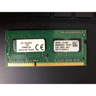 金士頓★Kingston★筆電/NB★記憶體★DDR3★4GB★KTH-X3CL★HP536727-H41-ELD