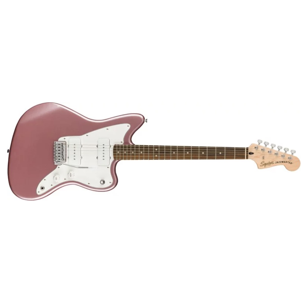 Squier 電吉他 Affinity 系列 Jazzmaster LR 勃根地粉