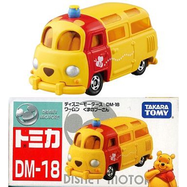 TOMICA 多美小汽車 DM-18 小熊維尼麵包車