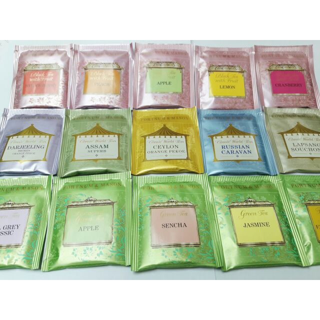 英國 Fortnum Mason F M 皇家御用茶25款單茶包 水果紅茶 水果綠茶區 蝦皮購物