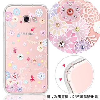 YOURS三星A、C系列  彩鑽防摔手機殼-彩荷金魚 A80/A70/A50/A9-2018/A7-2018/C9Pro