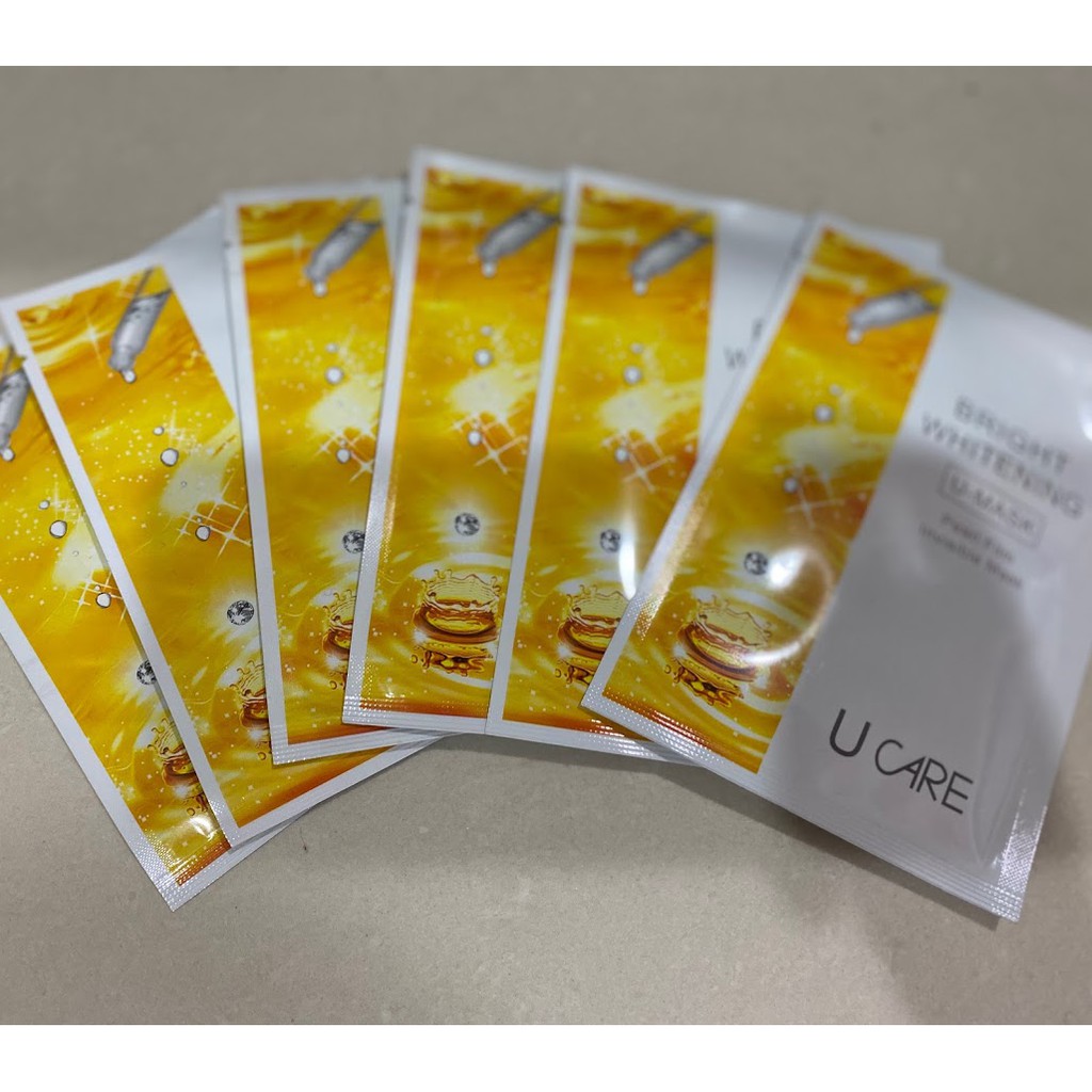 ‼️買一送二‼️ 🔥現貨🔥 U care  C23.8亮白絲光面膜