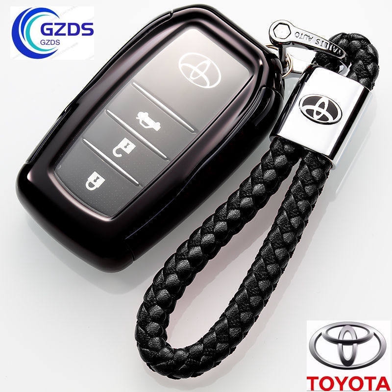 現貨 Toyota 豐田HILUX 皮卡 智能 鑰匙套 鑰匙 保護套 碳纖維 卡夢 鎖匙 皮套 CAMRY