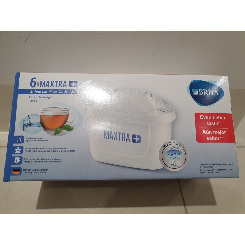 德國 BRITA MAXTRA Plus 全效濾芯6入 去水垢3入