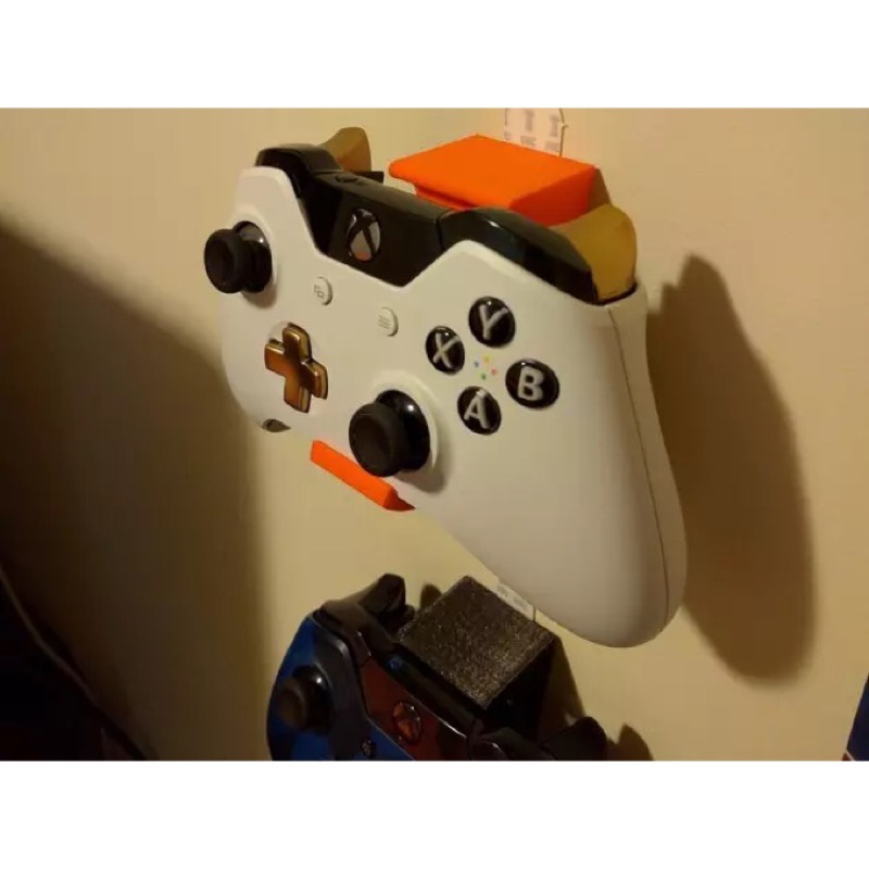 3d列印ps4 Xbox One Ns Switch 手把座掛壁通用支架手柄架掛牆底座可選擇顏色 蝦皮購物
