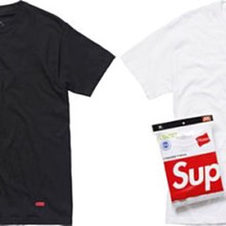【紐約范特西】現貨 Supreme HANES TAGLESS T-SHIRTS Tee T恤 黑/白 FW15A23