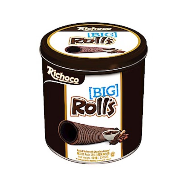 &lt; 現貨 &gt; Richoco 麗巧克 Rolls巧克力蛋捲 / Nabati 巧克力威化餅 (330g) 伴手禮