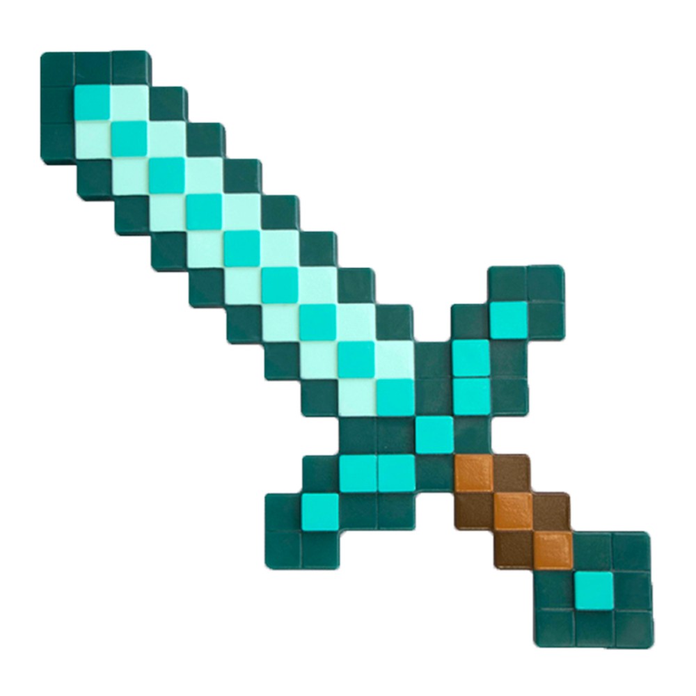 【模力紅】FuRyu 景品 Minecraft 當個創世神 鑽石劍 50cm 麥塊