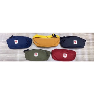 Fjallraven北極狐Ulvo Hip Pack 2L 腰包 斜背包 海外直輸 黑灰