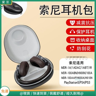【現貨 免運】SONY索尼 MDR-1A耳機包 PS5收納包 頭戴式H900N 1ABT PS3收納盒 耐壓抗震保護包