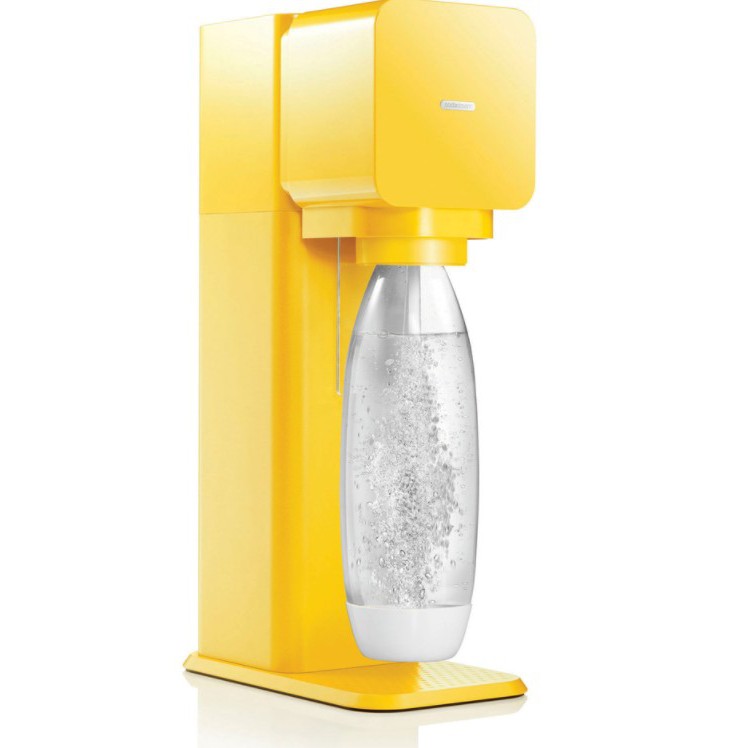 [二手] 八成新-Sodastream氣泡機-黃色(不含CO2鋼瓶)