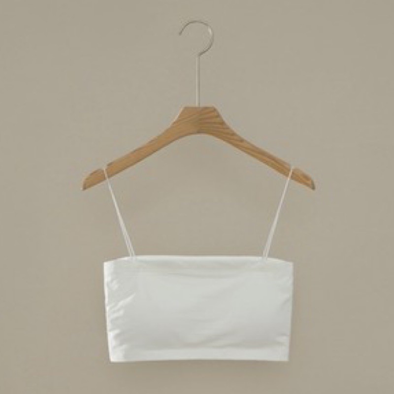 免運全新 Meier.Q PROJECT.M 牛奶絲平口 BRA TOP