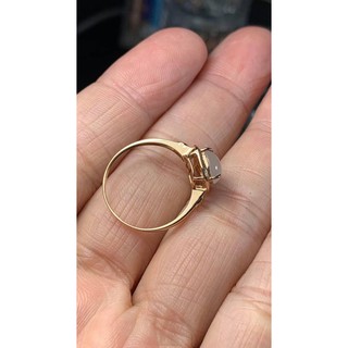 18K真金真鑽。玻璃種葫蘆戒指💍 12.5國際圍。