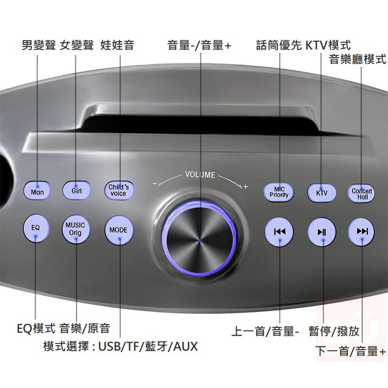 Sdrd 貓頭鷹306 Plus 原廠正品卡拉ok 麥克風k歌擴音機無線藍芽音響戶外工地教學交換禮物 蝦皮購物