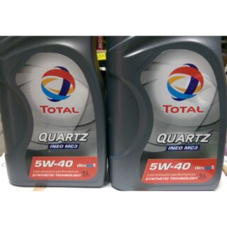 【油購網】Total MC3 5w40 Quartz 道達爾 5w-40 機油 汽車