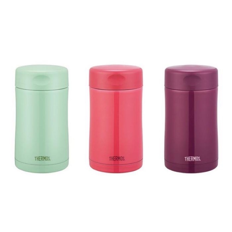 Thermos 膳魔師 JCU-500 彩漾不銹鋼真空食物燜燒罐 500ml  綠色〈二手〉