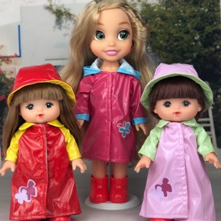 【免運 臺灣24HR出貨】小美樂雨衣 雨傘 娃娃雨衣 迷你雨傘 娃娃配件 小美樂週邊