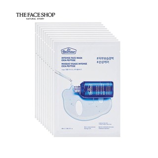 ☆愛寶韓國空運☆ THE FACE SHOP 肌本博士積雪草勝肽安瓶面膜 10片 【免稅店代購】
