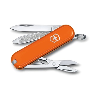 VICTORINOX 瑞士維氏 瑞士刀 7用 58mm Mango Tango 橘 0.6223.83G