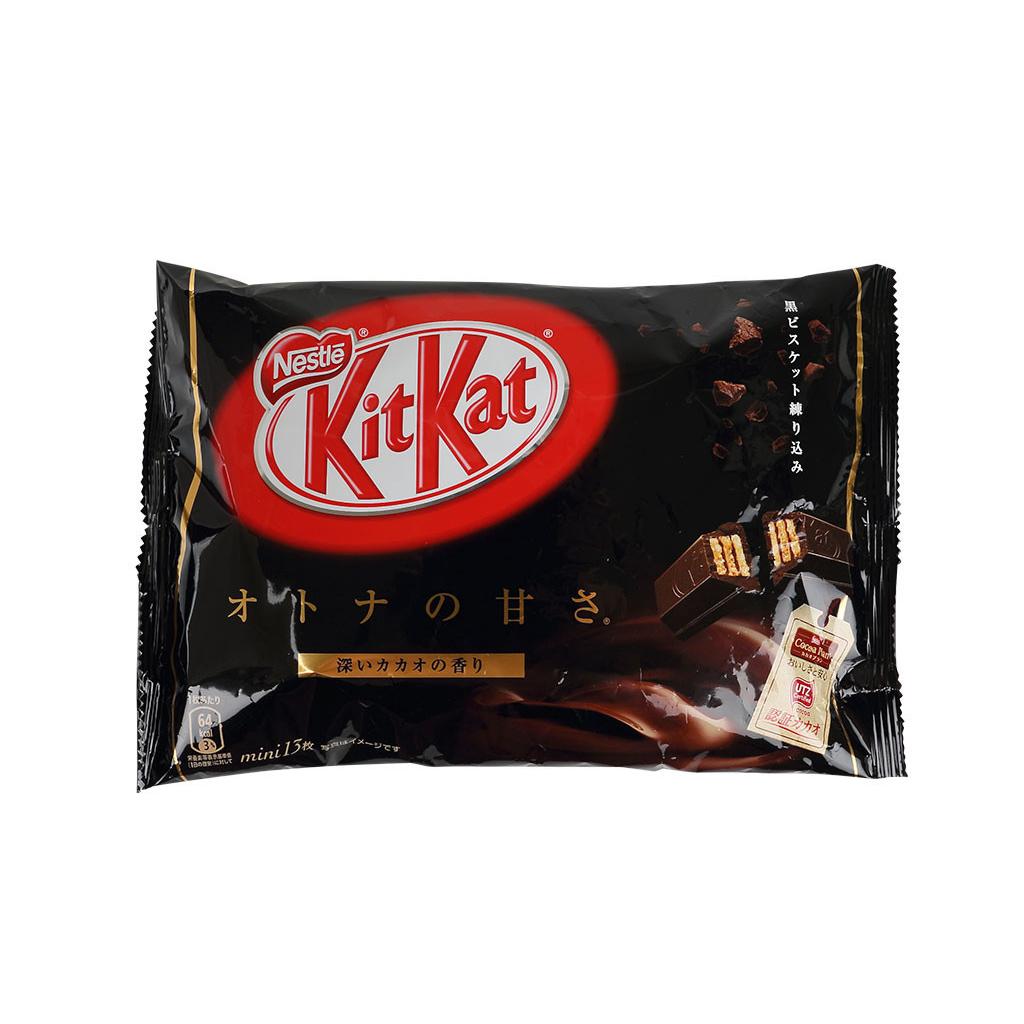 [日本帶回]	日本製KitKat 黑巧克力餅乾 (A0100036)