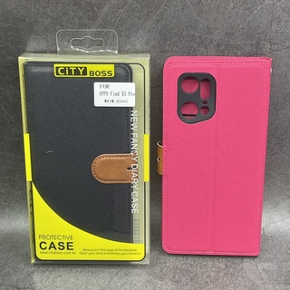 City Boss OPPO Find X5 Pro X5Pro 手機保護套 側掀皮套 保護套 斜立支架保護殼 手機殼