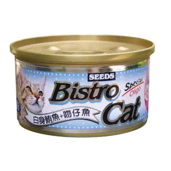 銀貓餐罐(鮪魚+吻仔魚) | 80g 特級金貓罐(鮪魚+蝦肉+蟹肉) | 80g  (商