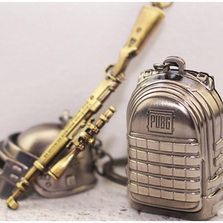 Amy烘焙網:絕地求生大逃殺合金武器模型鑰匙扣/造型蛋糕裝飾品/AK造型收集品/大吉大利今晚吃雞蛋糕裝飾插牌