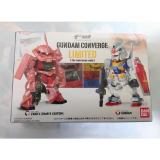 BANDAI 代理版 SD 鋼彈 FW GUNDAM CONVERGE LIMITED 亞洲 限定 -