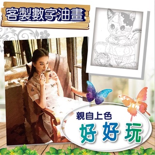 【ArtLife 藝術生活】客製油畫 預購區 DIY 數字油畫 彩繪 約30日到貨