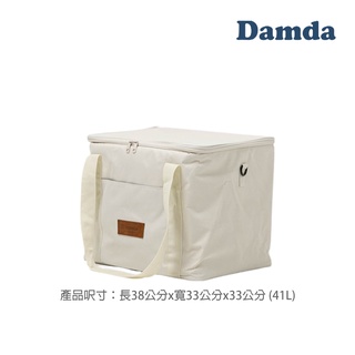 【韓國DAMDA】購物車專用冷熱保溫袋｜米色 (41L超大容量收納)