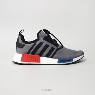 ADIDAS ORIGINALS NMD R1 BOOST 灰紅藍 休閒跑鞋 男鞋【GZ7924】